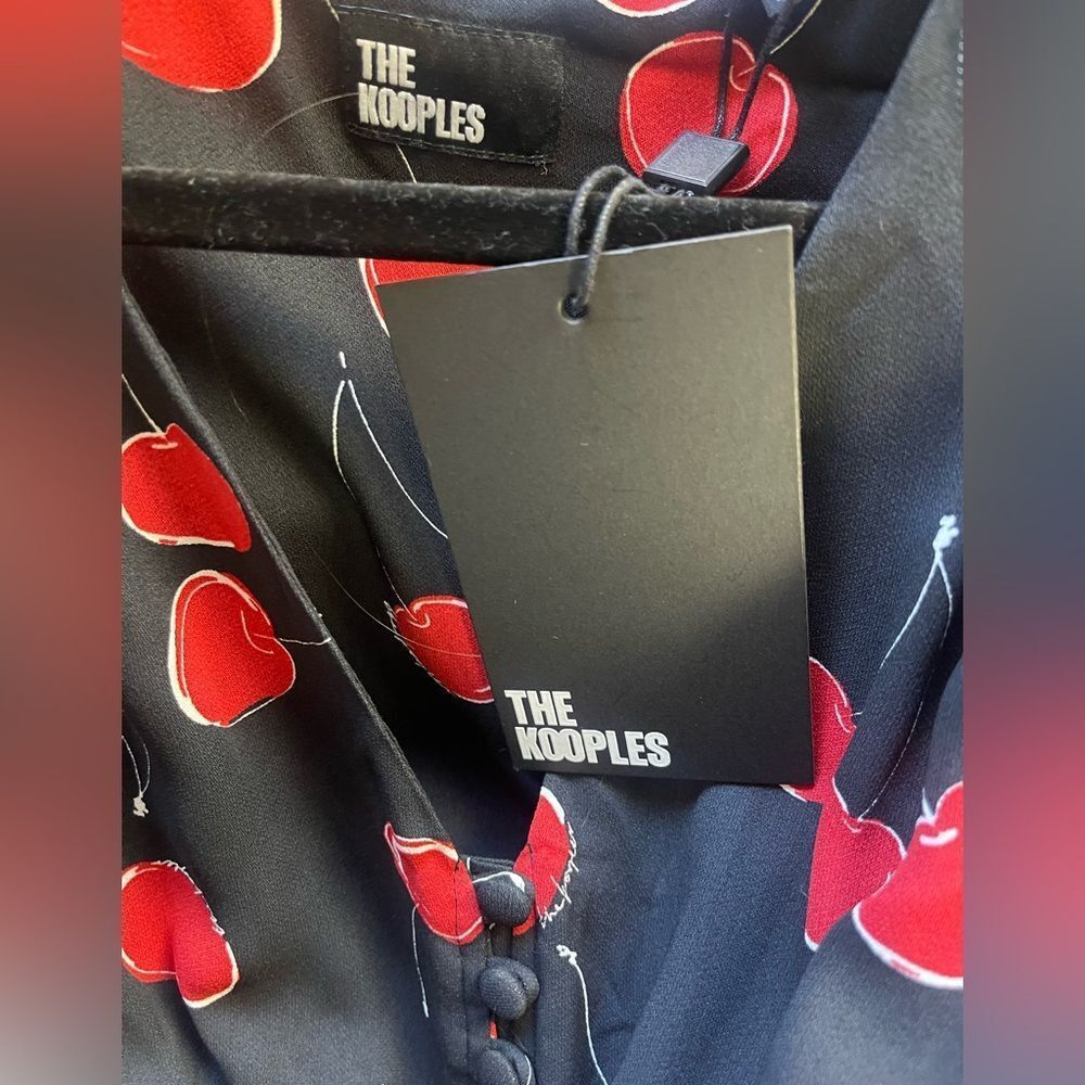 The Kooples Cherry Printed Midi Dress 
New - Picture 7 of 10